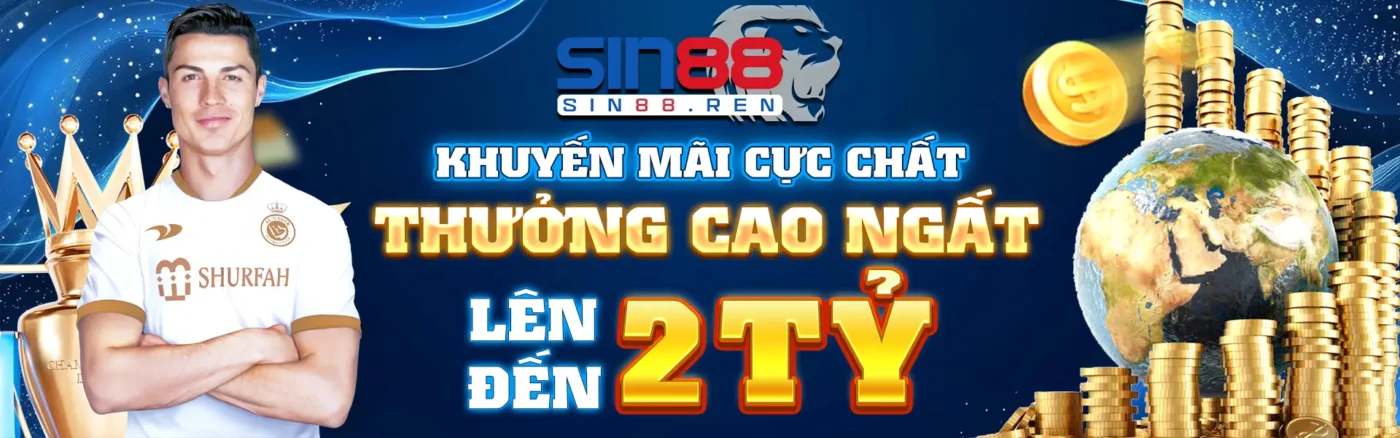 Nhà cái Sin88 khuyến mãi