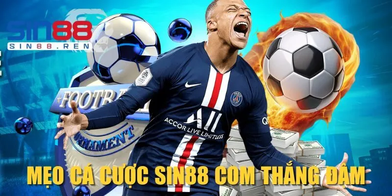 Mẹo cá cược Sin88 com thắng đậm